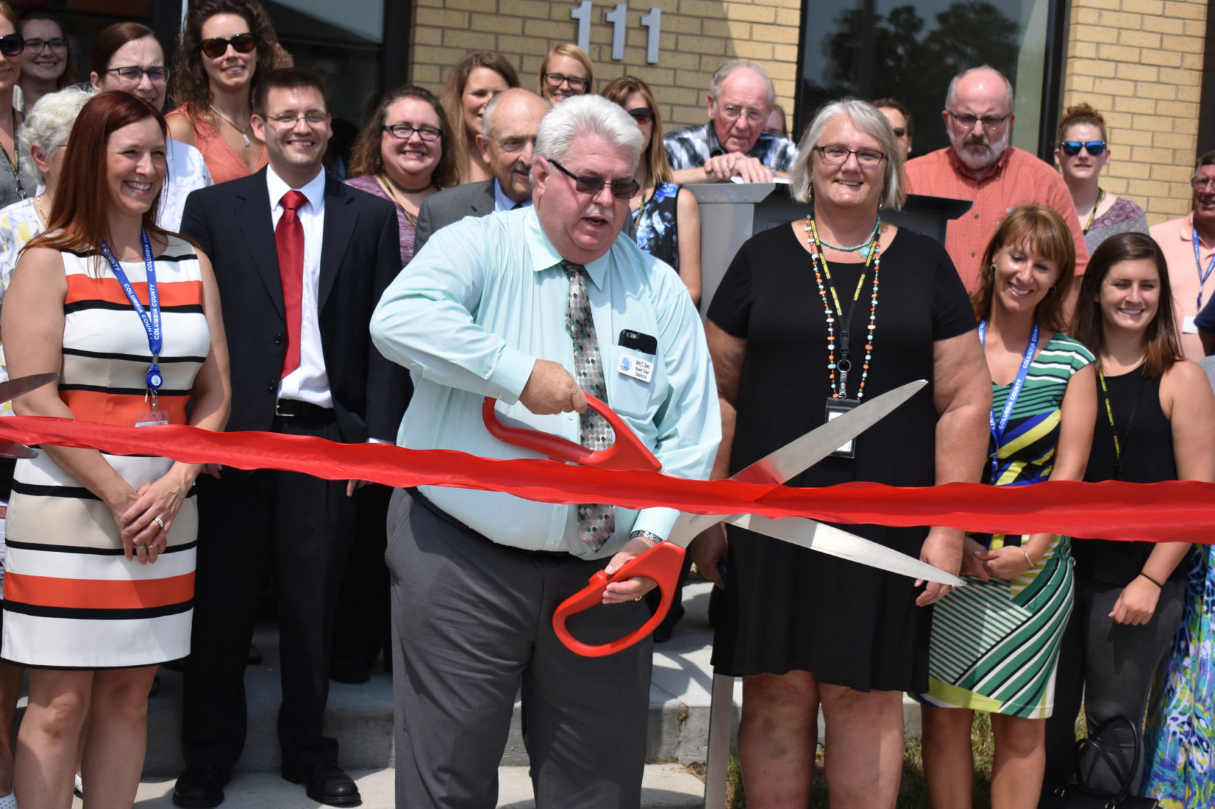 Columbia County dedication HHS ribbon-cutting